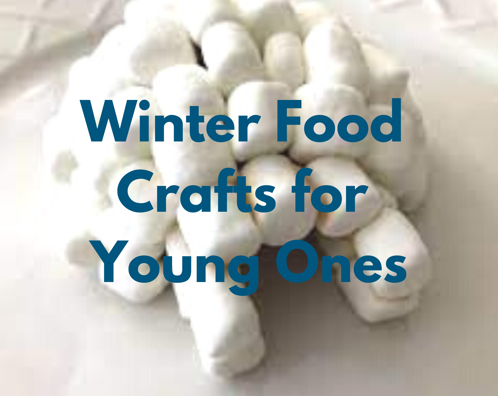 Winter Food Crafts for Toddlers and Young Kids