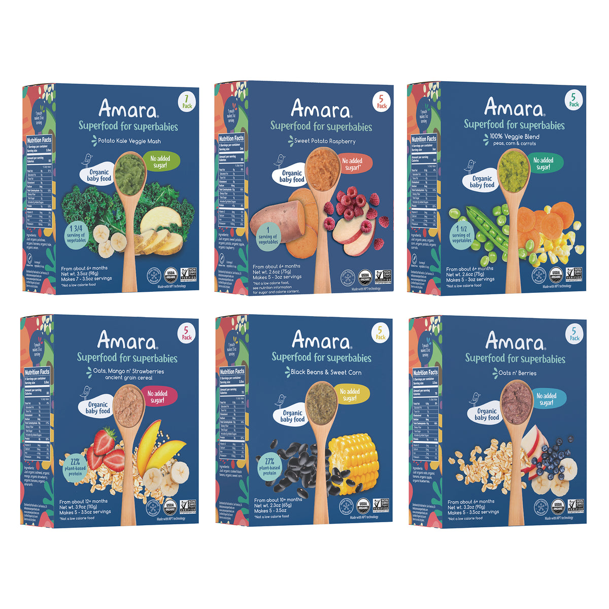 Baby Food Best-Seller Variety Pack
