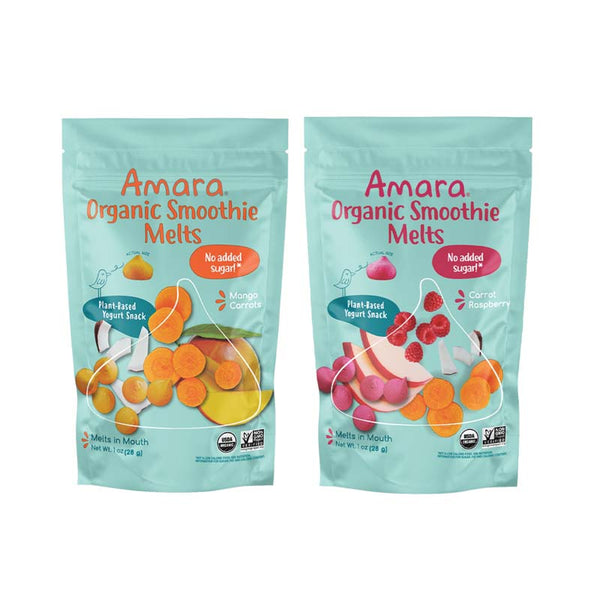 Plant-Based Smoothie Melt Variety Pack Amara Organic Foods