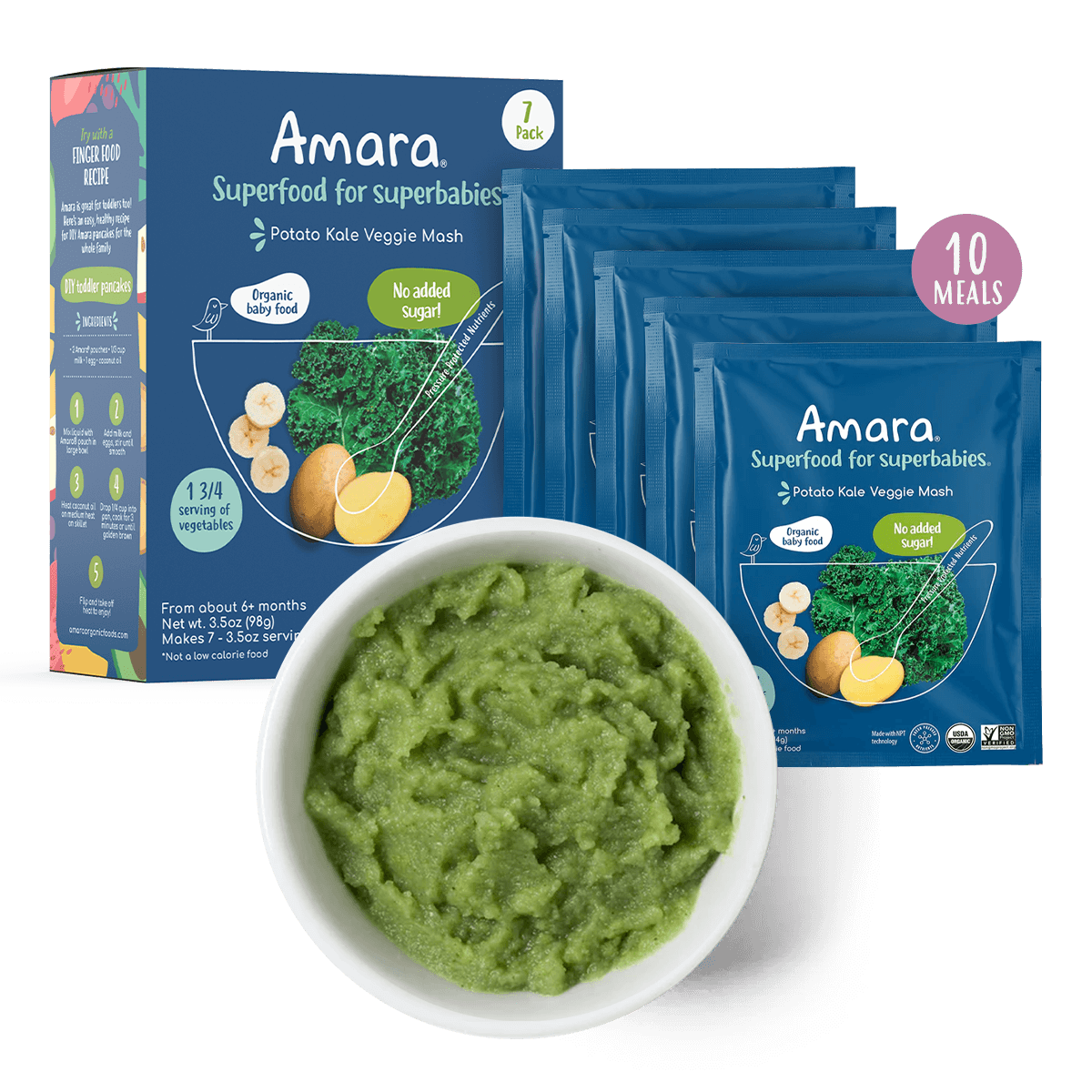 2PACK-Kale Potato Veggie Mash