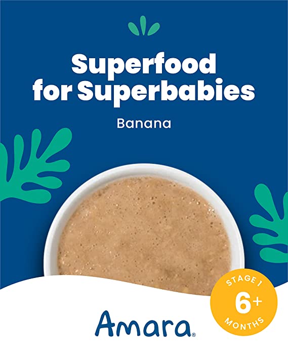 Best Organic Banana Baby Food, Gluten Free Pouches For Infants & Toddlers