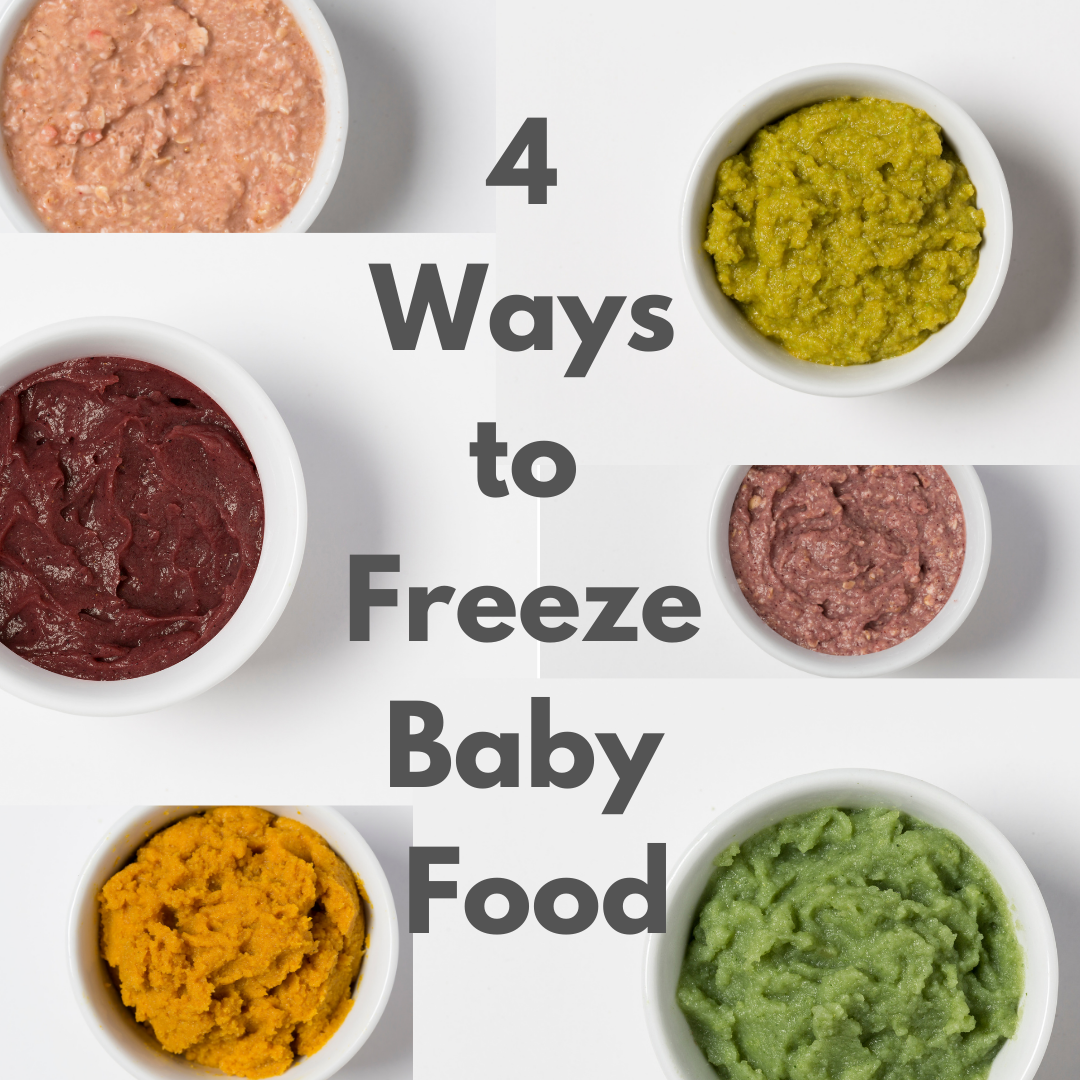 4 Ways to Freeze your Baby Food-Amara Organic Foods