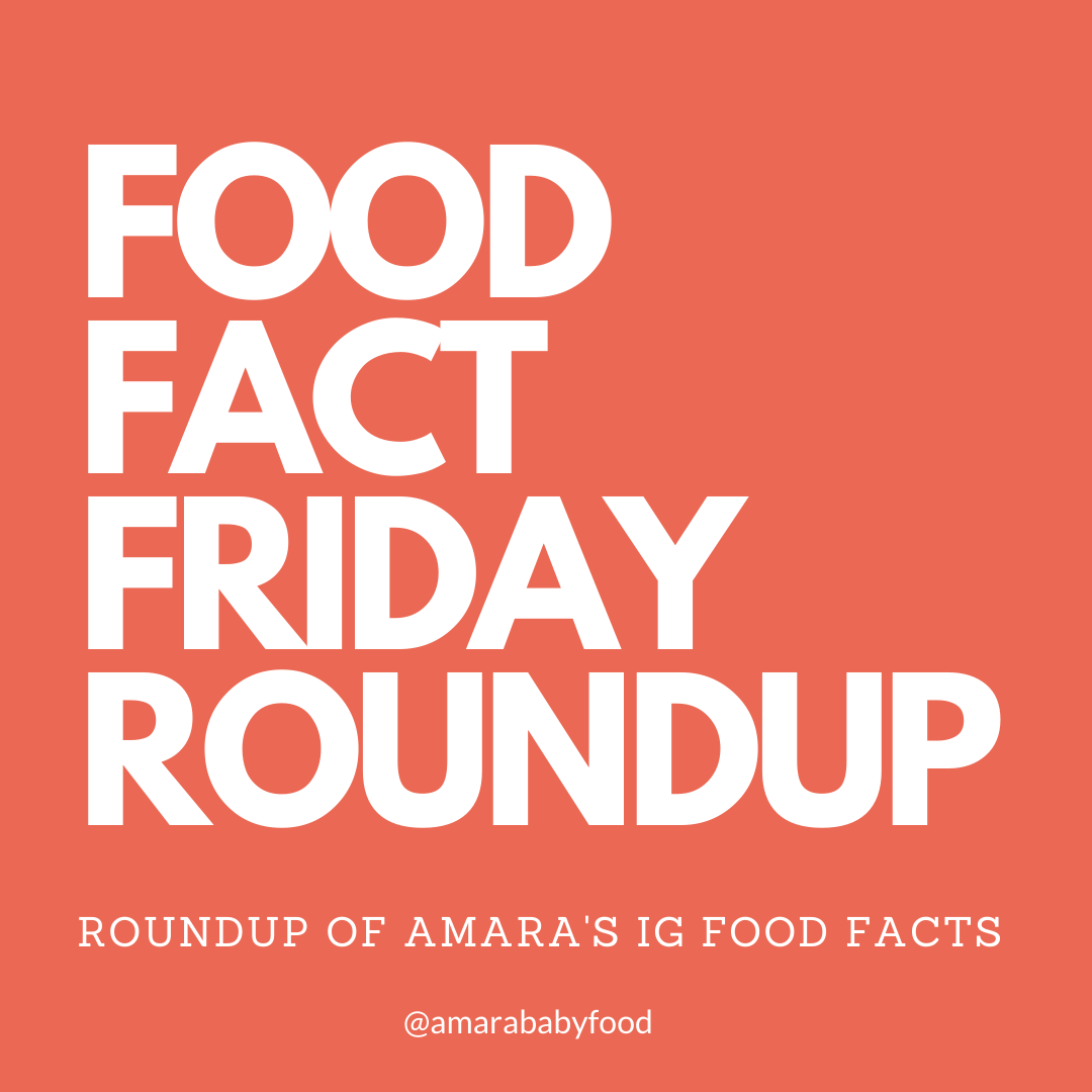 Amara Baby Food: Food Fact Friday Winter Roundup-Amara Organic Foods