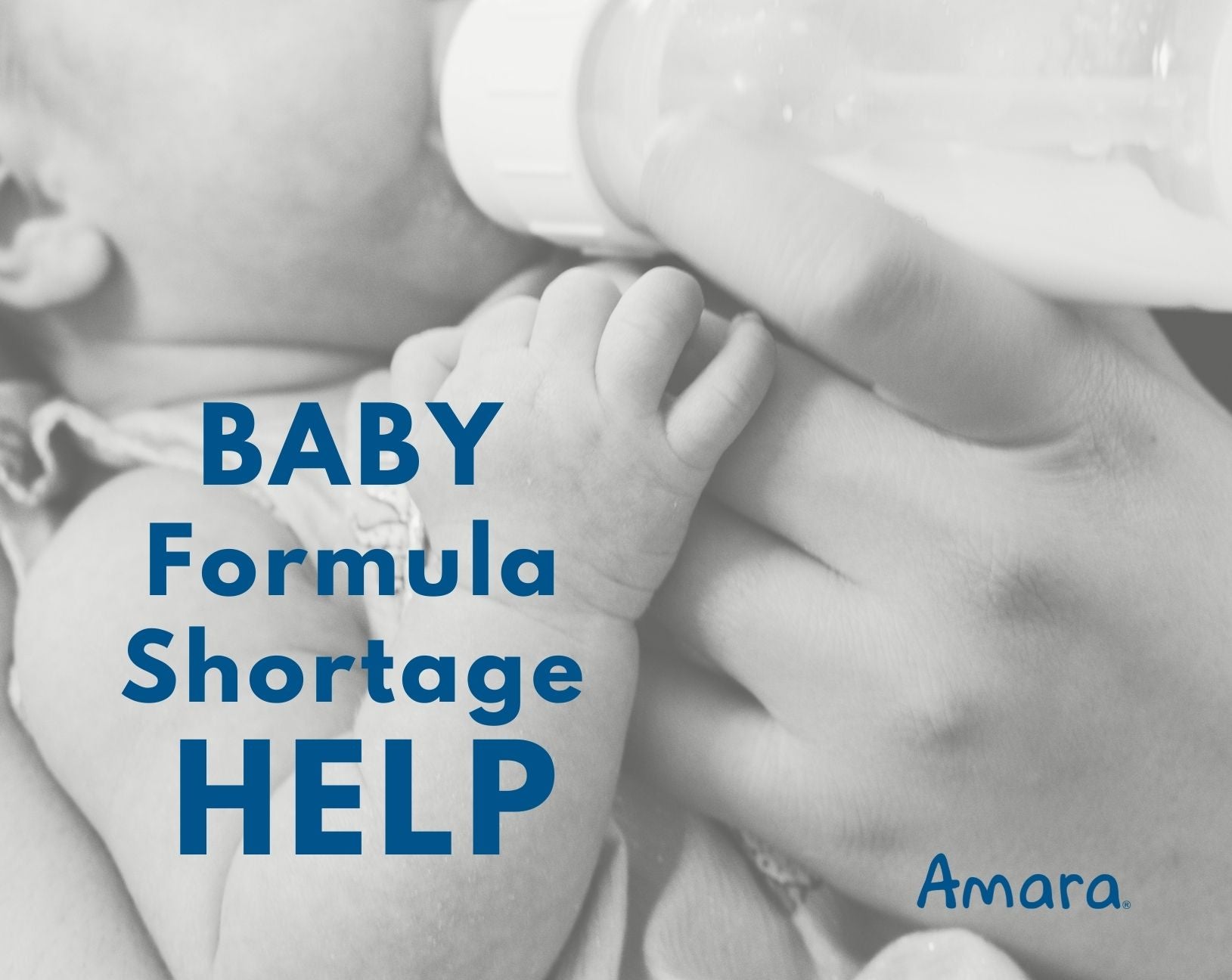 baby formula shortage help and resources