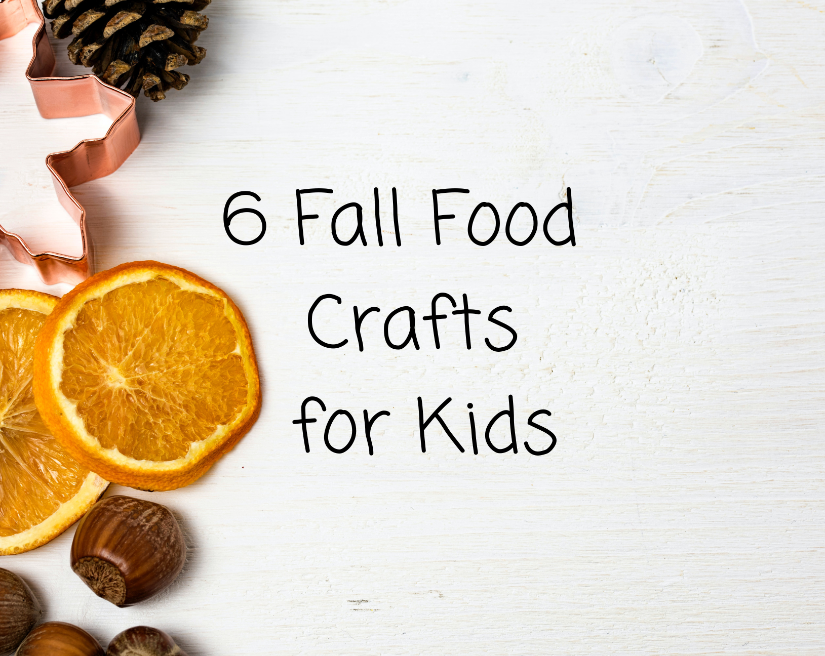fall food crafts for kids