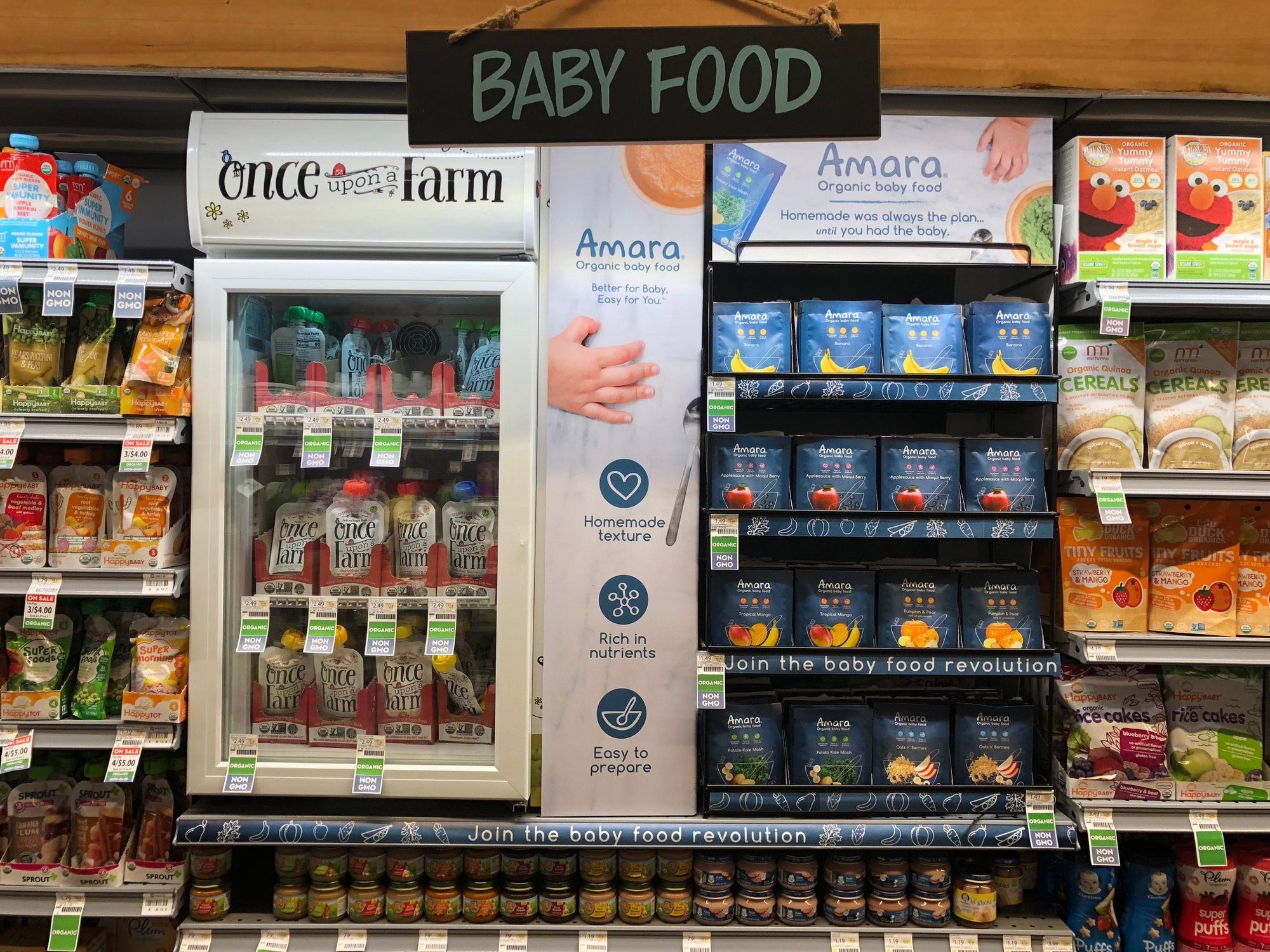 Gerber baby food announces launch of new baby food line Freshful Start-Amara Organic Foods