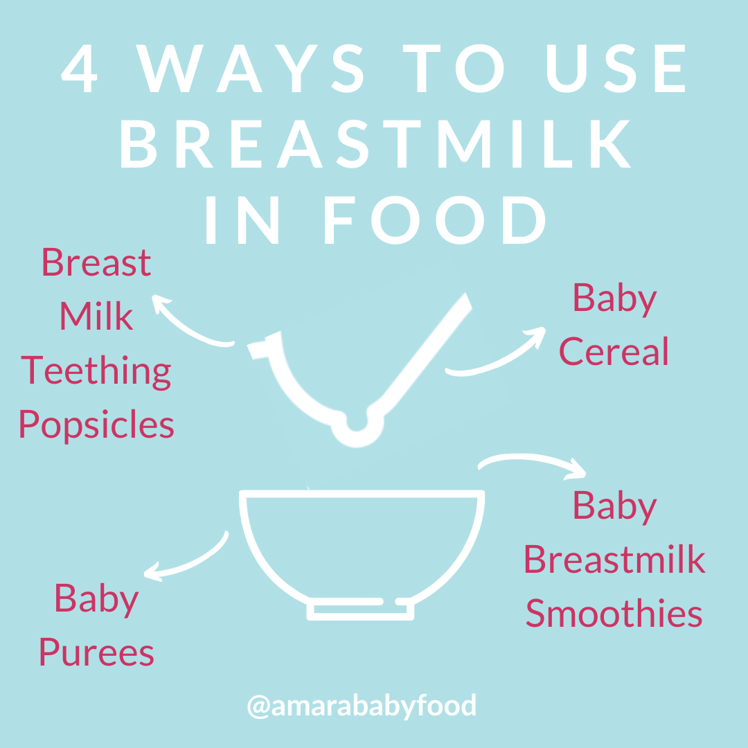 4 Ways to Use Breast Milk in Food-Amara Organic Foods