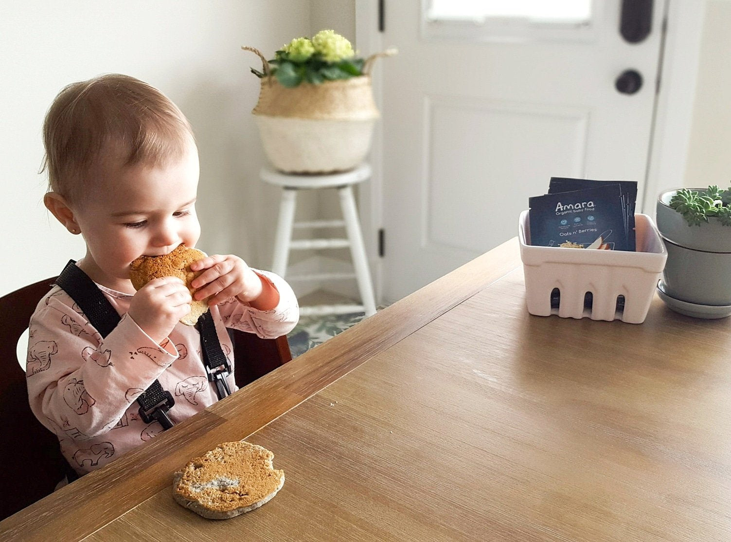 DIY Toddler Pancakes with Amara Oats n' Berries-Amara Organic Foods