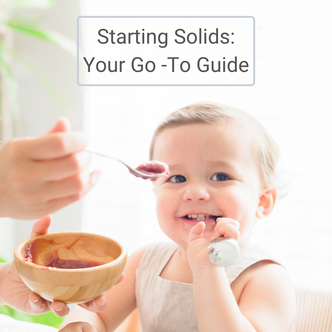guide to starting baby on solid foods