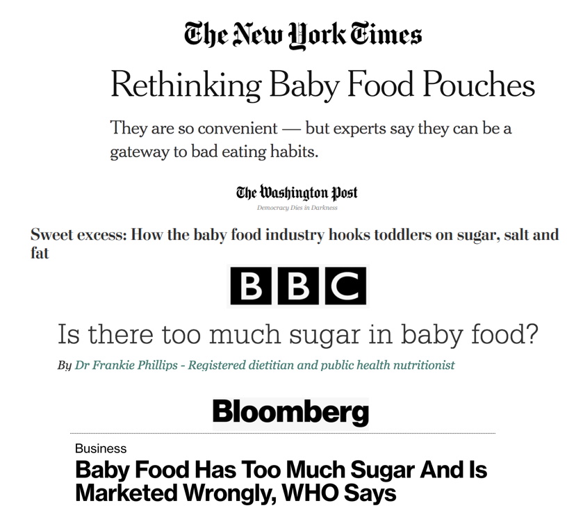 Deep Dive into Studies on Sugar to Answer, What Are You Supposed to be Feeding Your Baby?-Amara Organic Foods