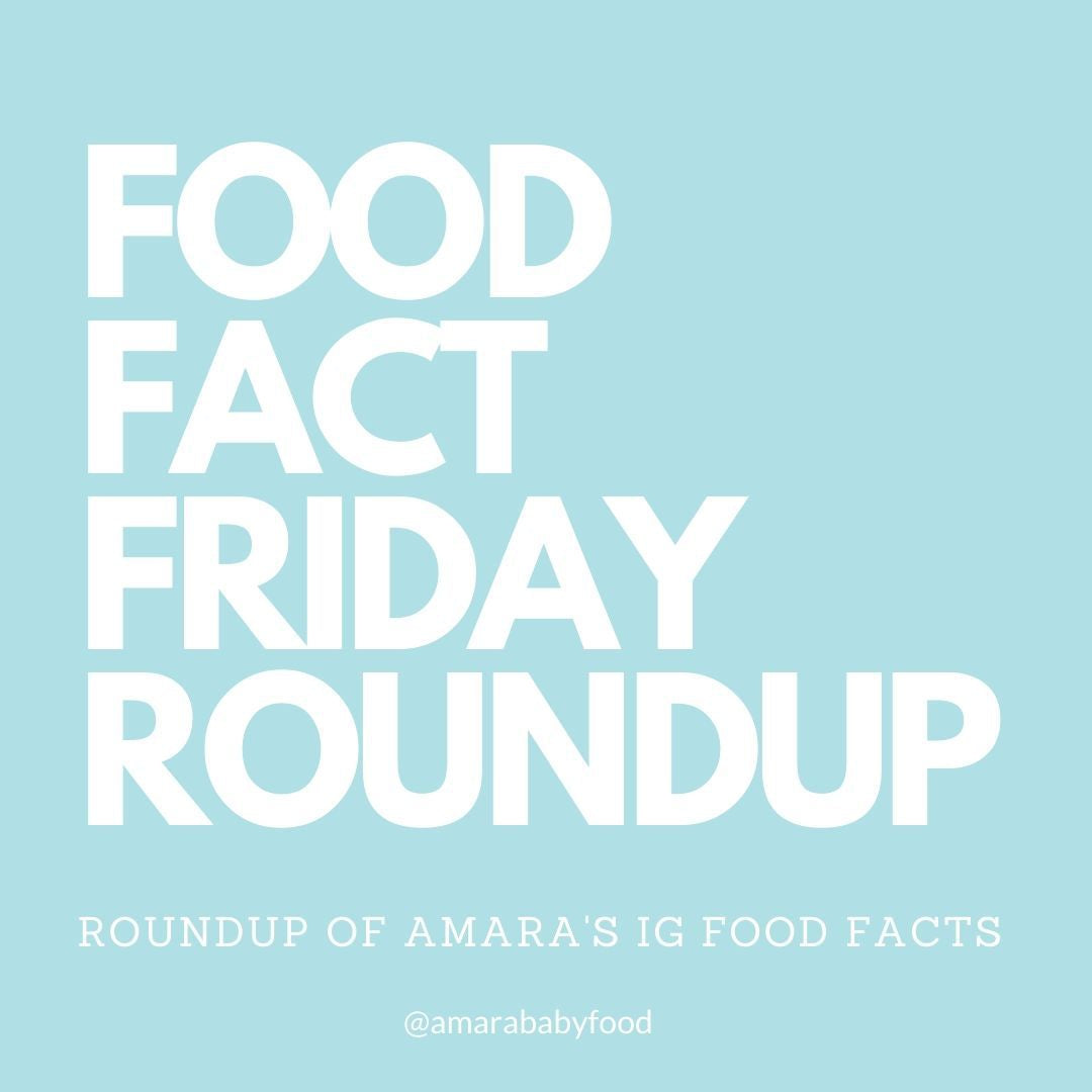 Amara Baby Food: Fall Food Fact Friday Roundup-Amara Organic Foods