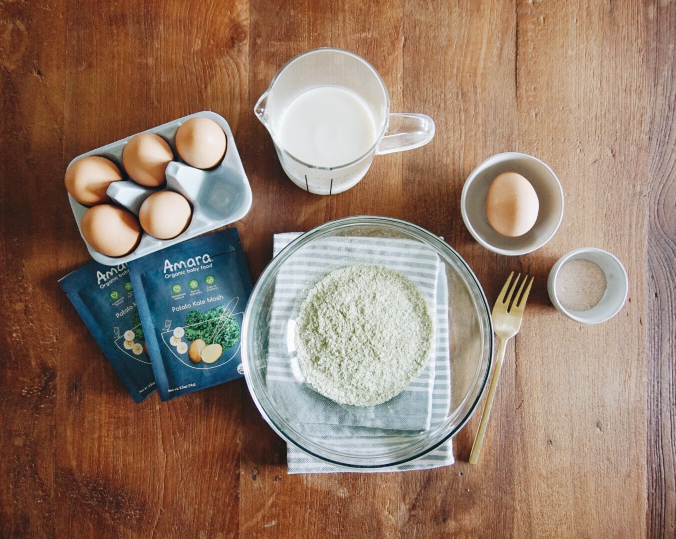 DIY Kale Potato Pancakes Recipe