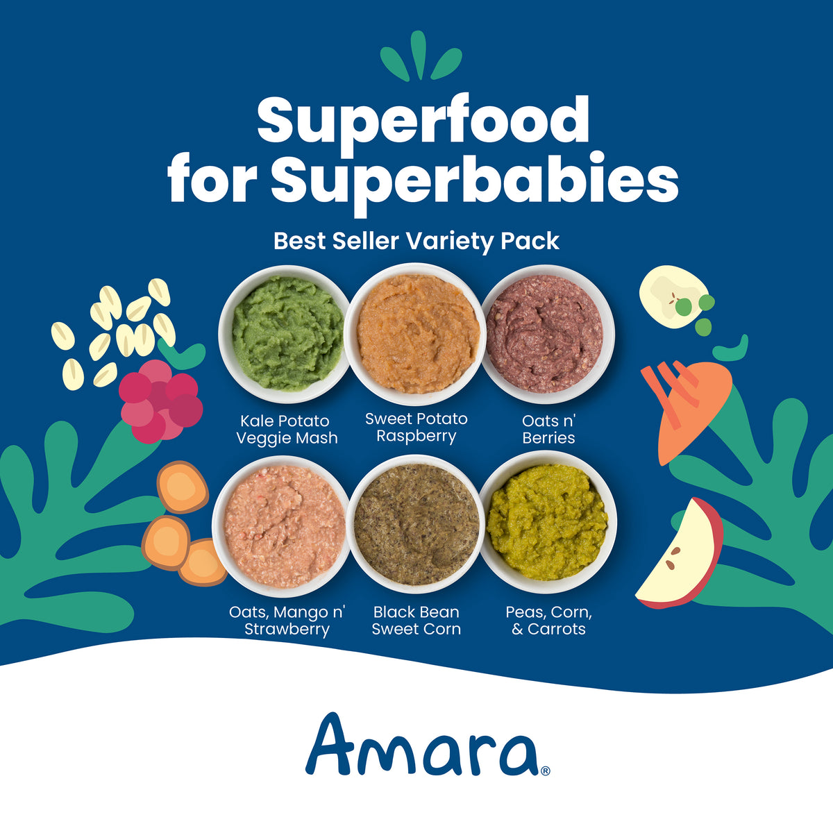 Baby Food Best-Seller Variety Pack