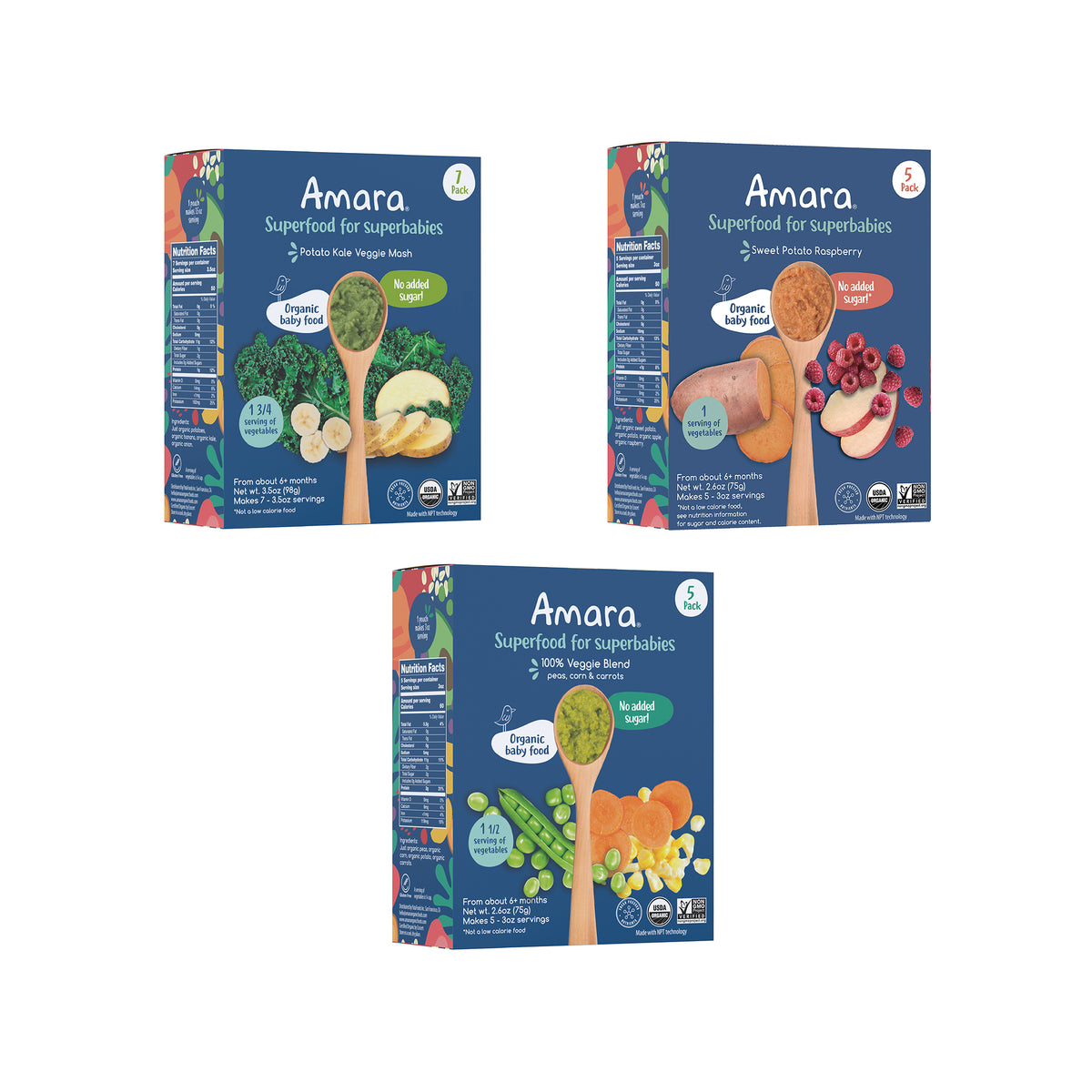 Intro to Veggies Variety Pack