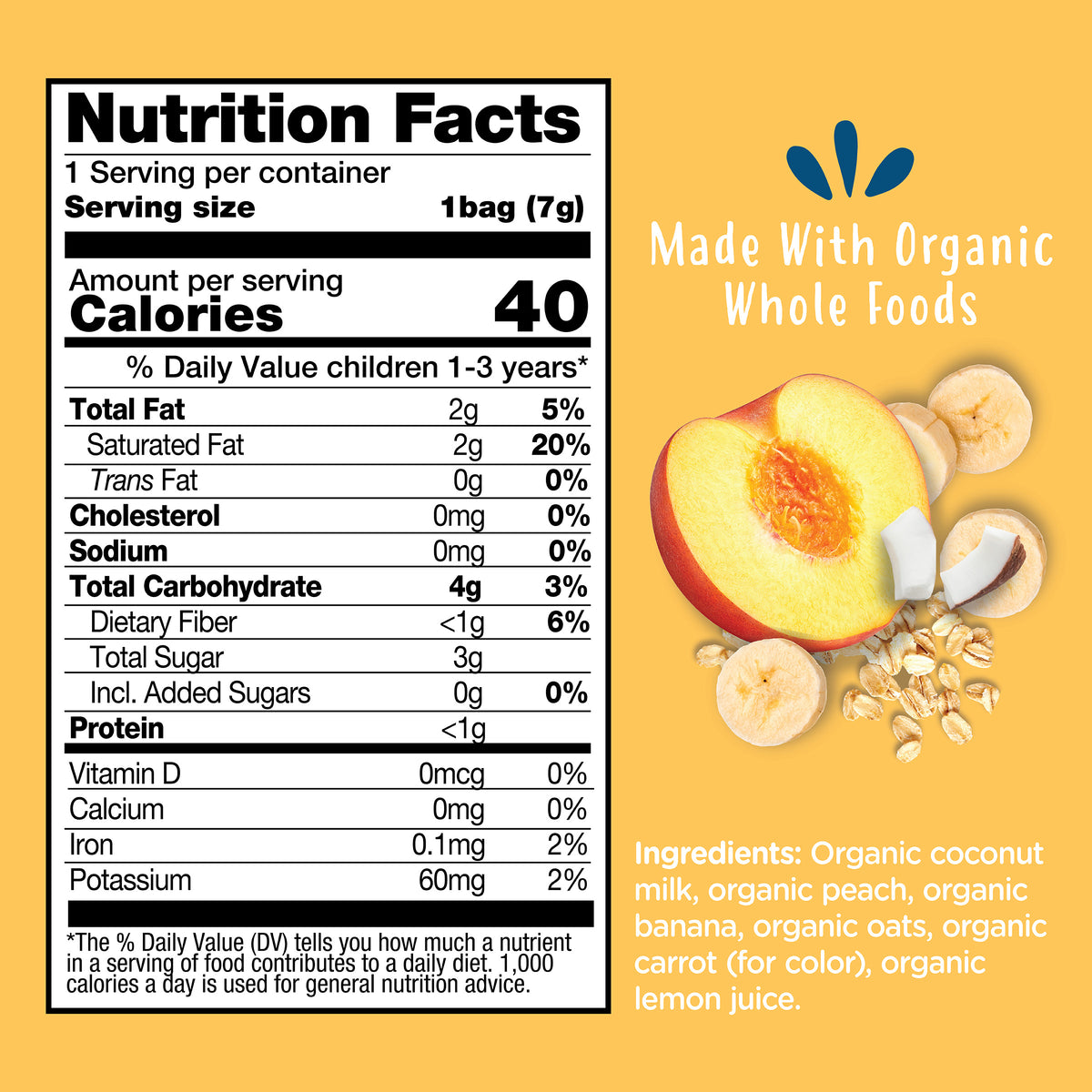 Peach Breakfast Oat Melts, Multipack