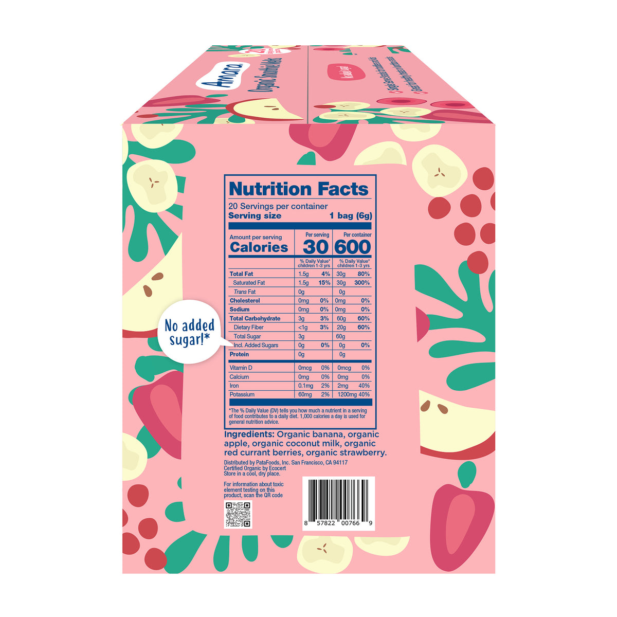 Single Serve Mixed Red Berries, 20ct