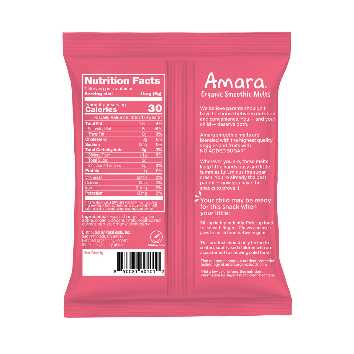 Single Serve Mixed Red Berries, 20ct