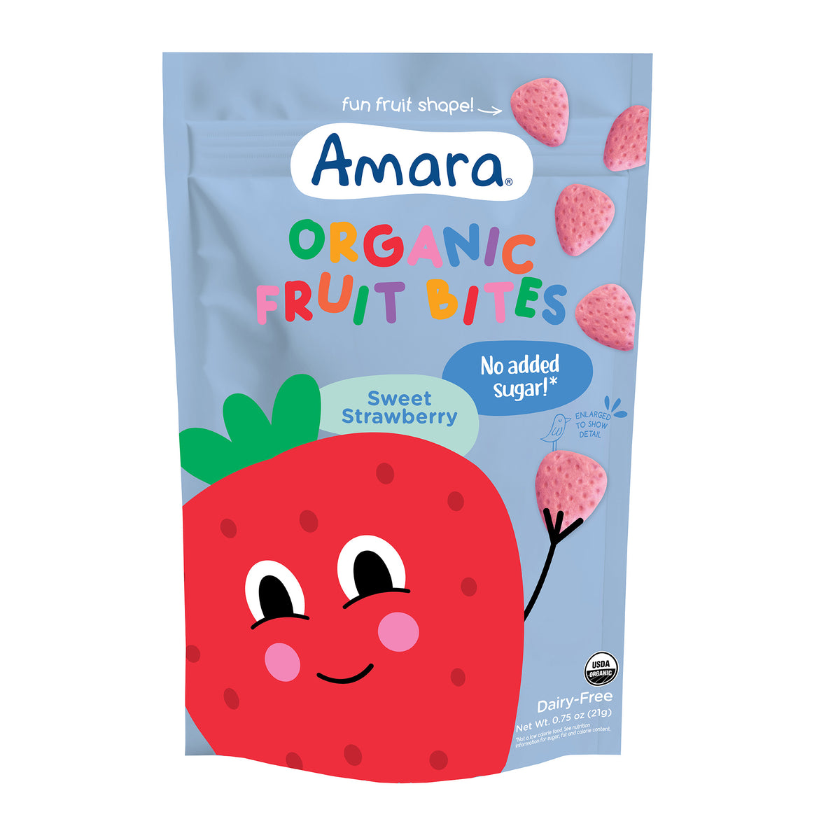 Sweet Strawberry Organic Fruit Bites