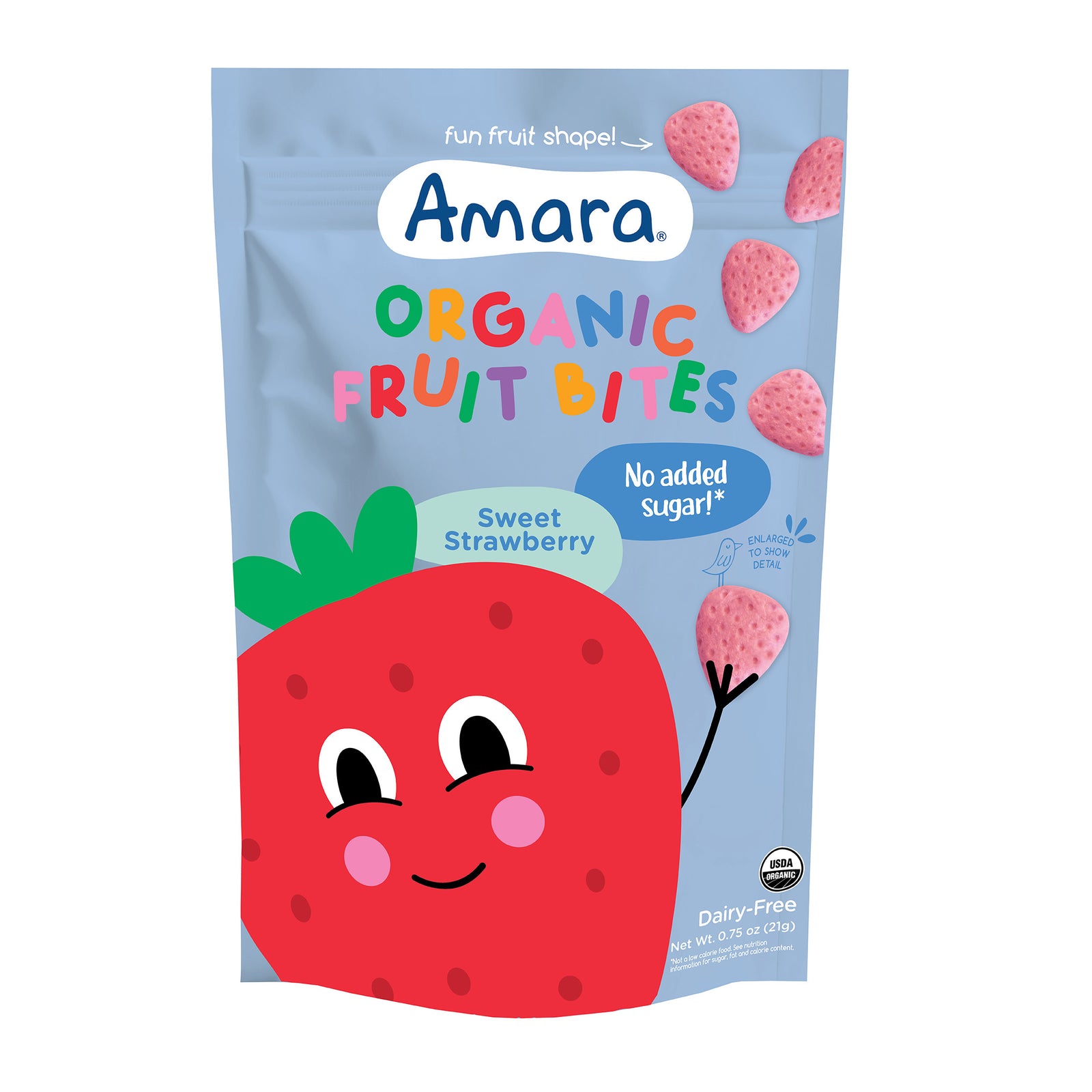 Sweet Strawberry Organic Fruit Bites