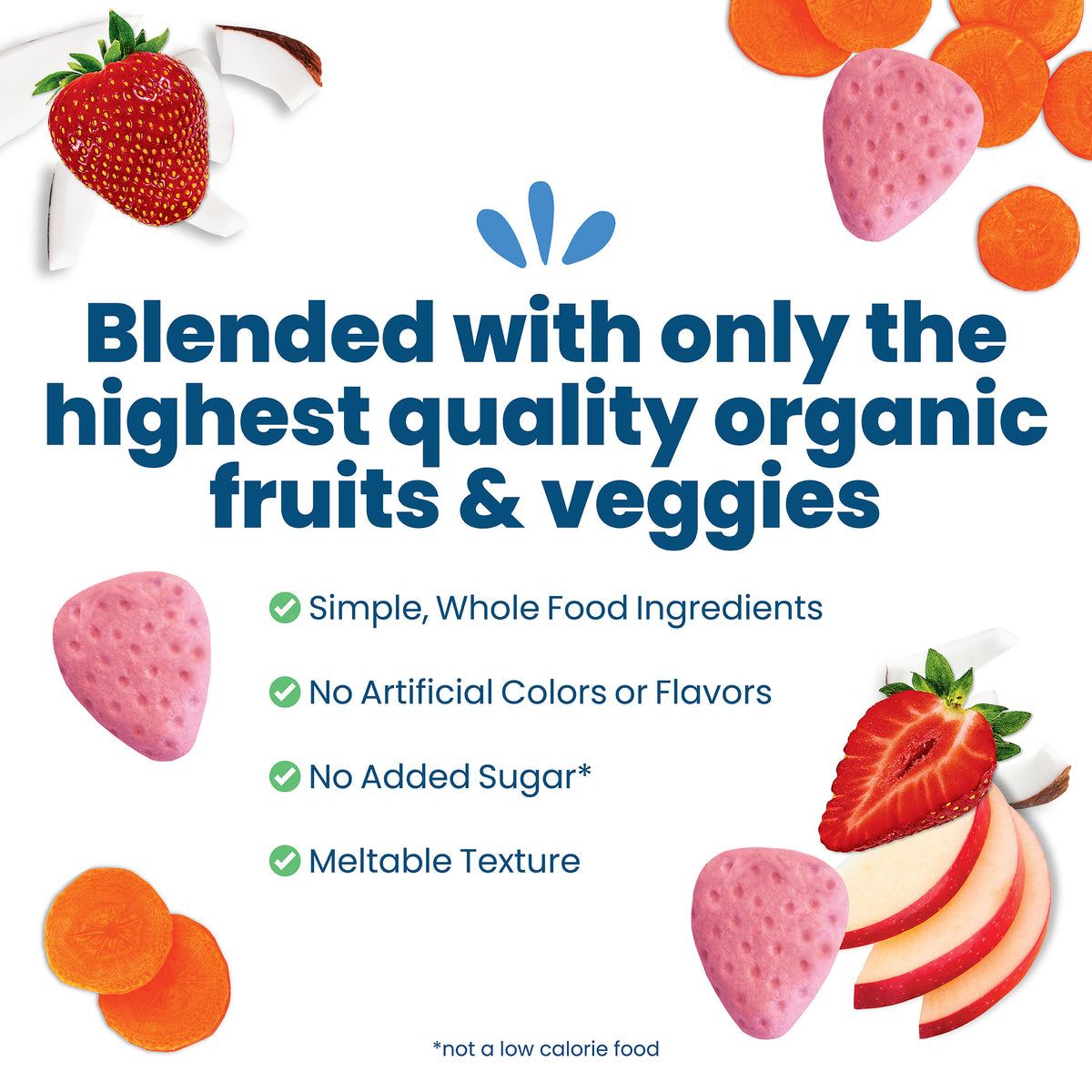Sweet Strawberry Organic Fruit Bites