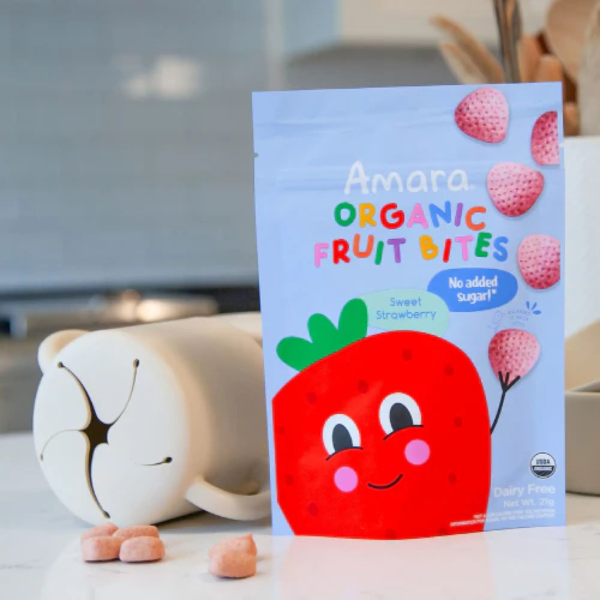 *NEW* Sweet Strawberry Organic Fruit Bites