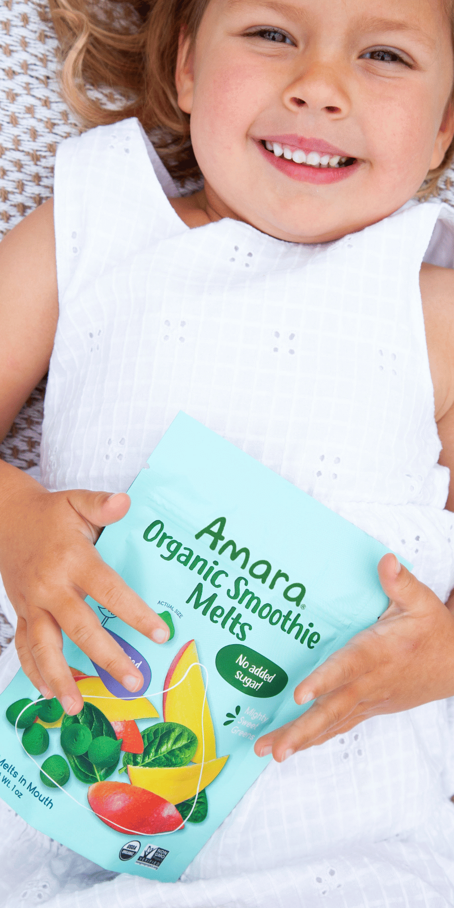 Amara | Yogurt Smoothie Melts | Organic Baby Food | Toddler Snacks