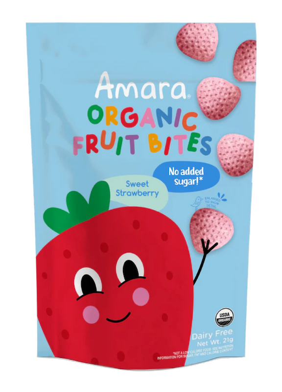 Sweet Strawberry Organic Fruit Bites