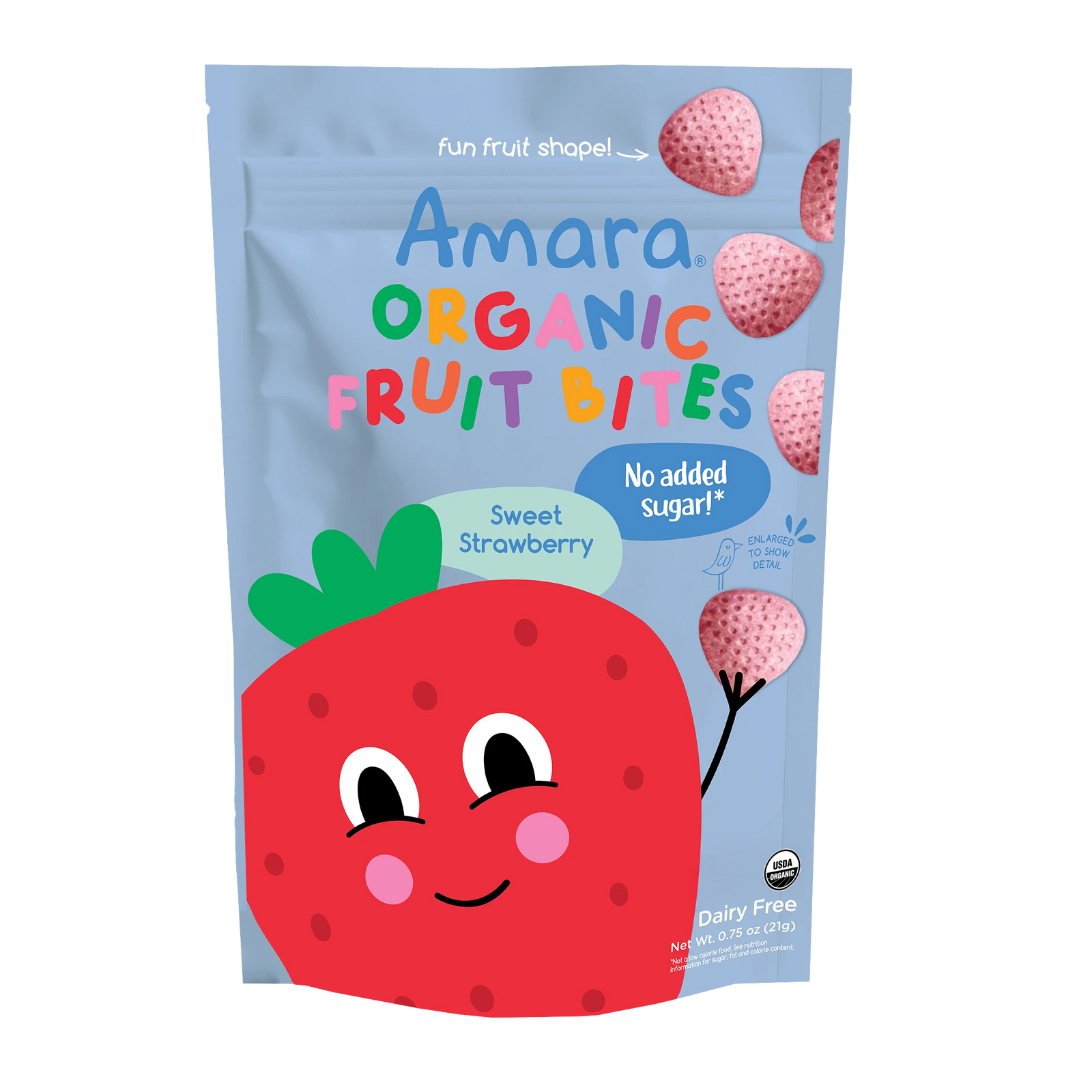 Sweet Strawberry Organic Fruit Bites