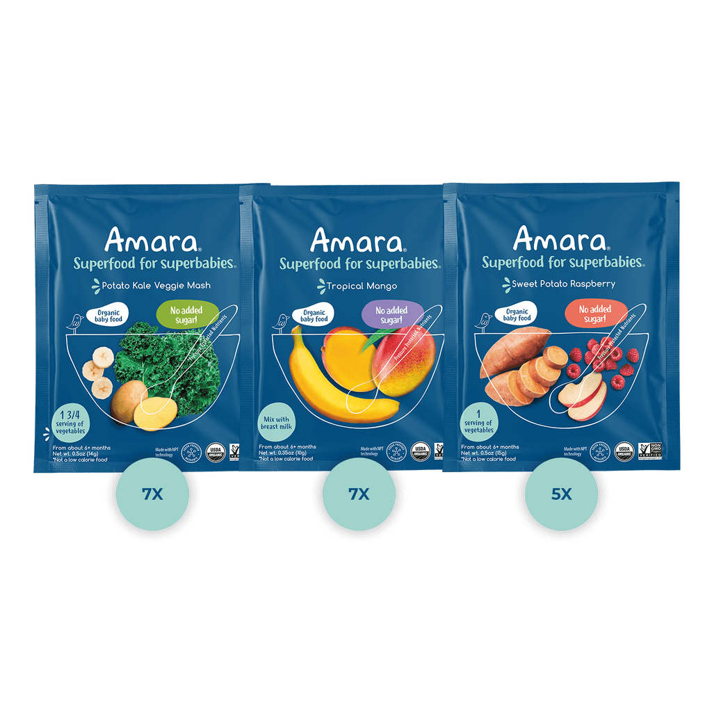 Amara Organic Baby Food Daycare Lunchbox Favorites - Amara Organic Foods