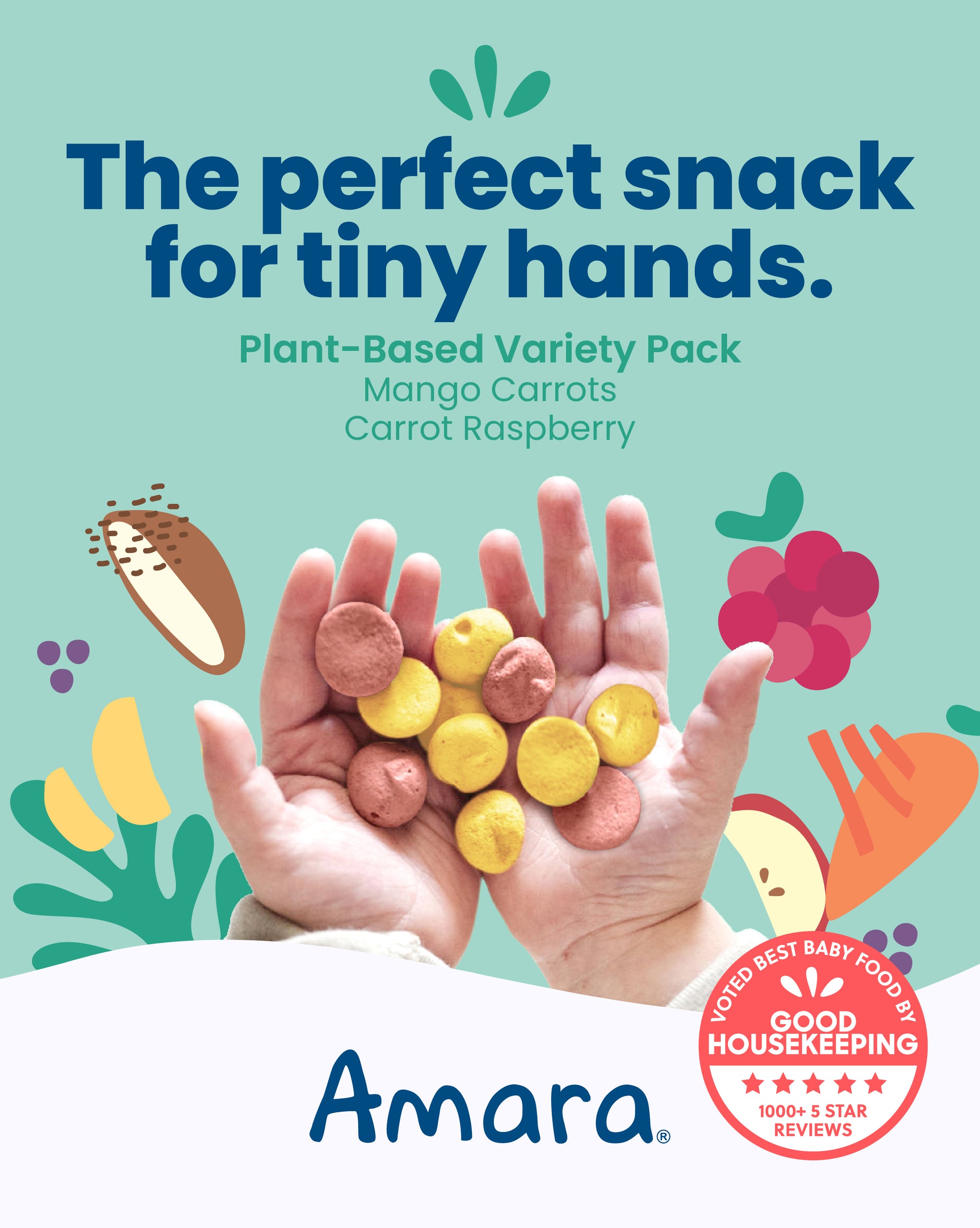 Plant-Based Smoothie Melt Variety Pack - Amara Organic Foods